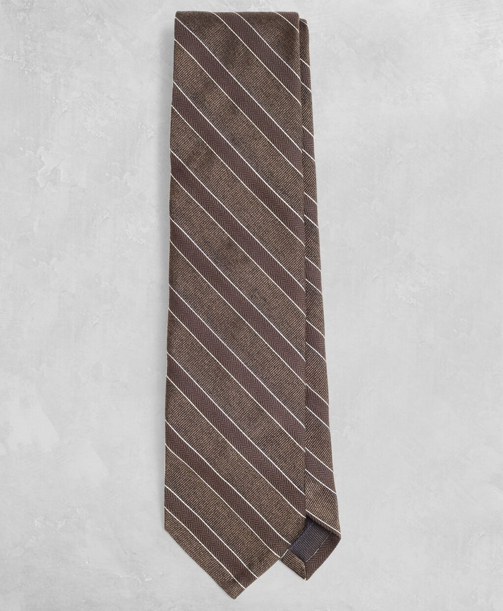 Golden Fleece® Alternating Stripe Silk Tie