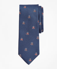 Herringbone Fleece Tie