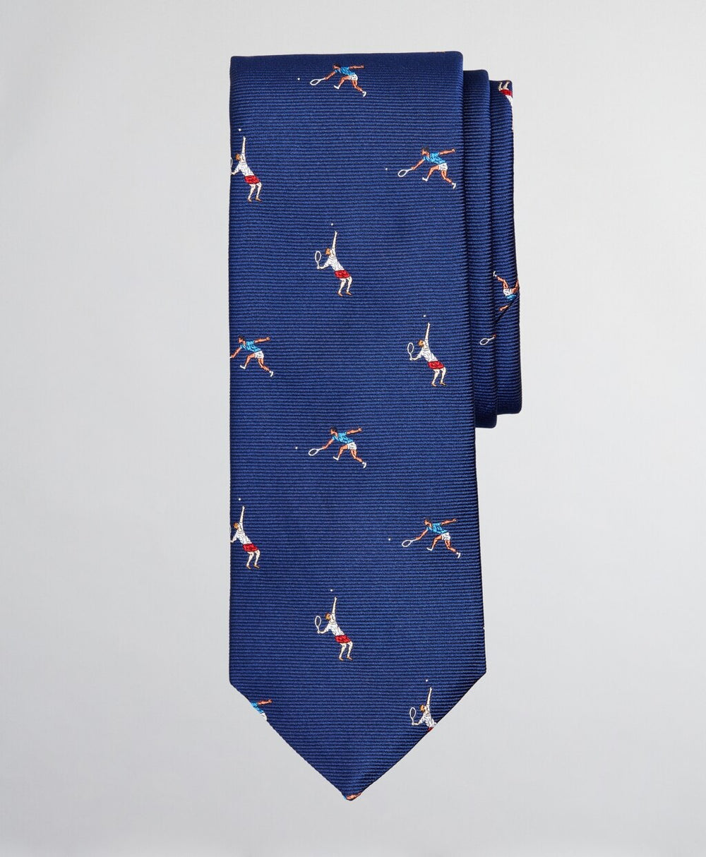 Tennis Player Tie