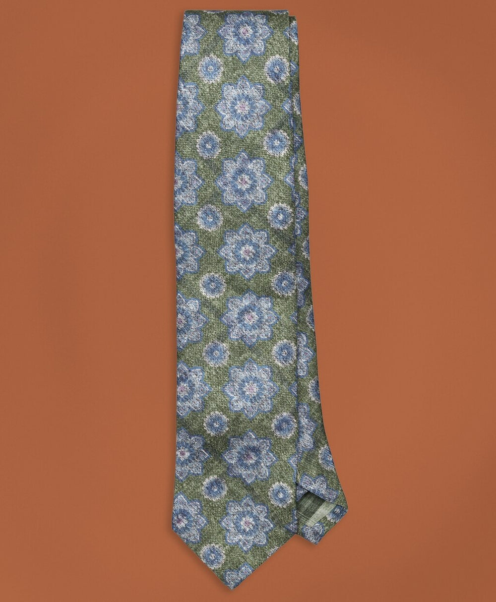 Golden Fleece® Double Pattern Silk Tie