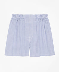 Traditional Fit Small Check Boxers