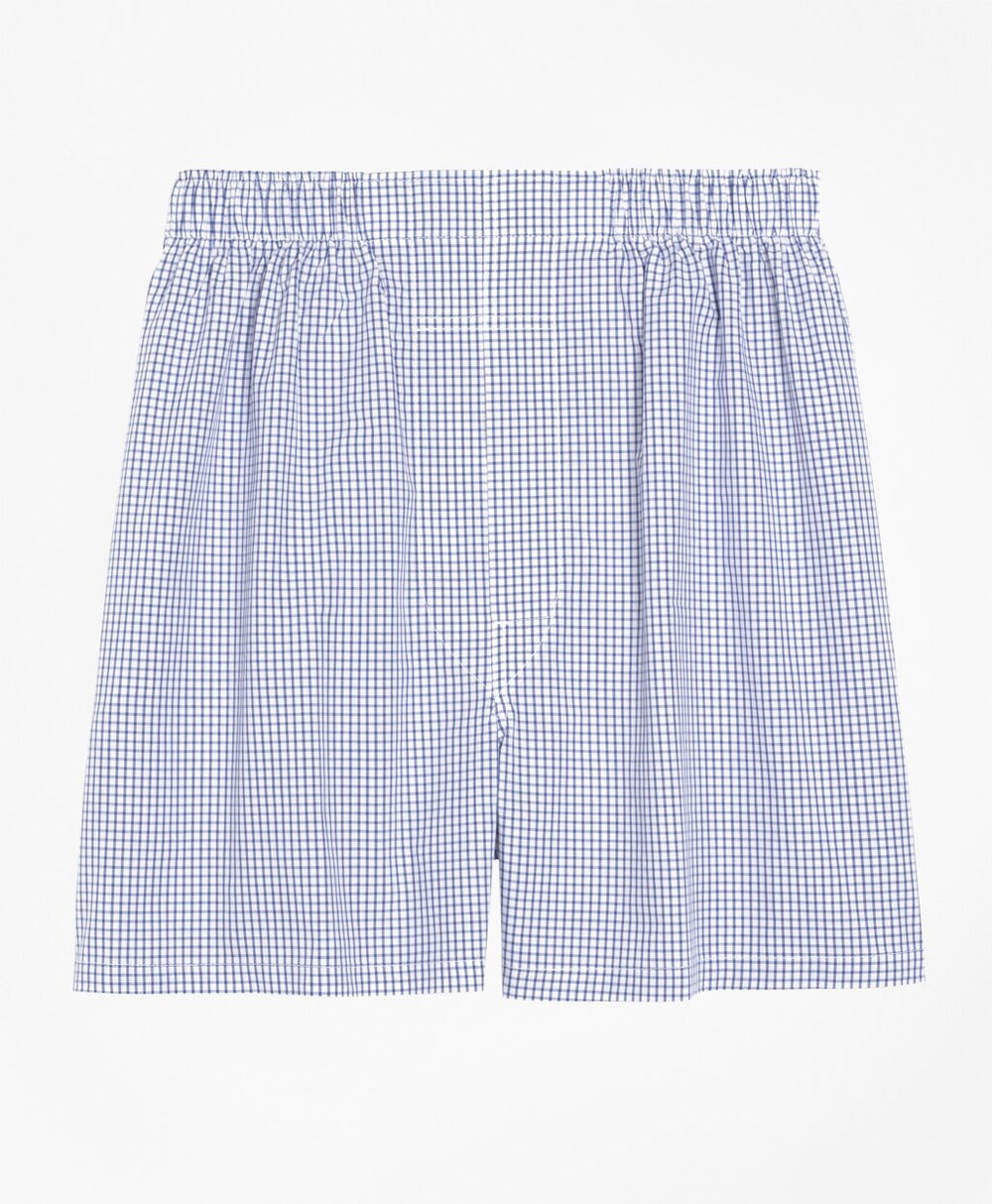Slim Fit Small Check Boxers