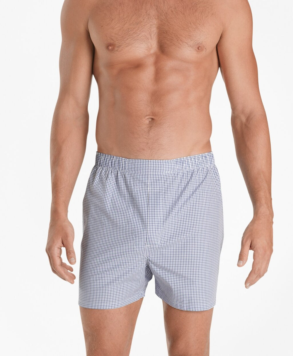 Slim Fit Small Check Boxers