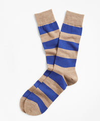 Stripe Crew Socks