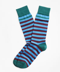 Stripe Crew Socks