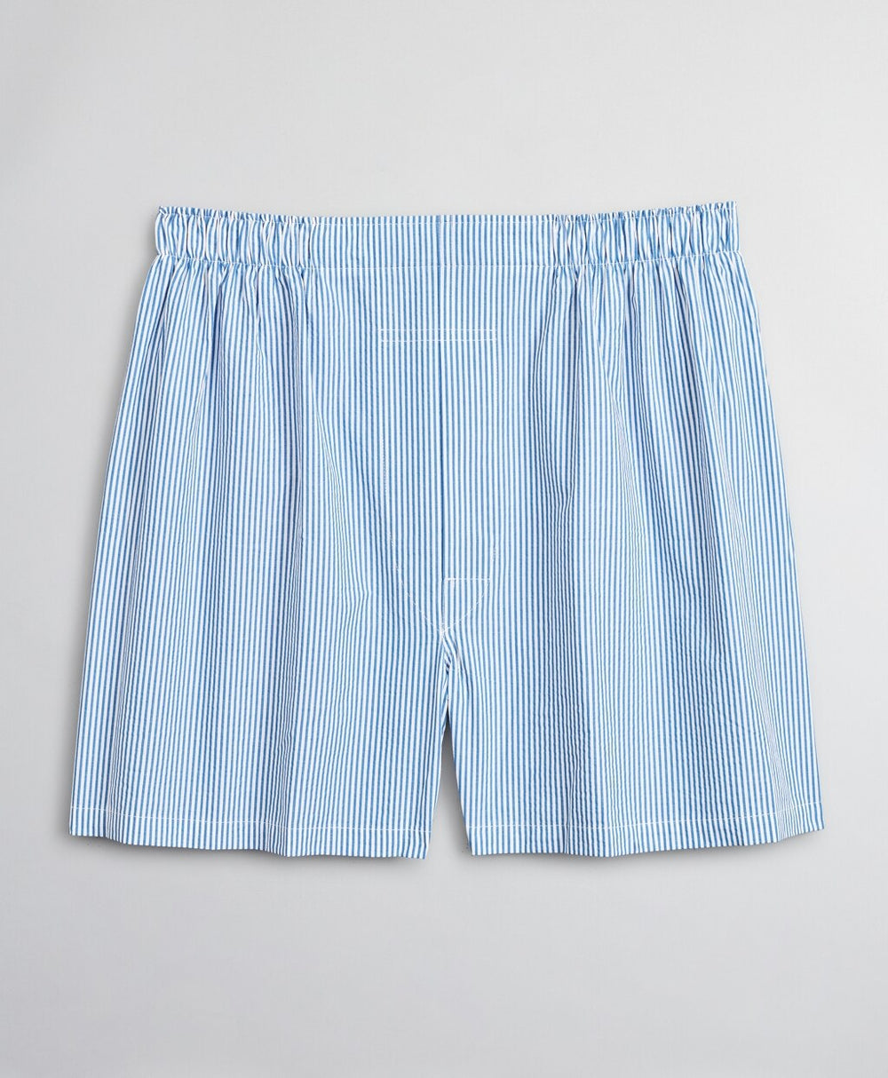 Traditional Fit Seersucker Stripe Boxers