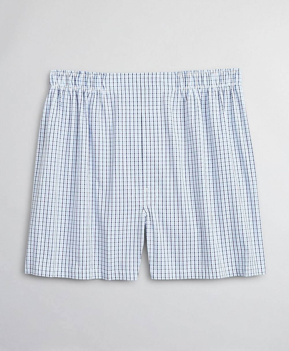 Traditional Fit Seersucker Plaid Boxers