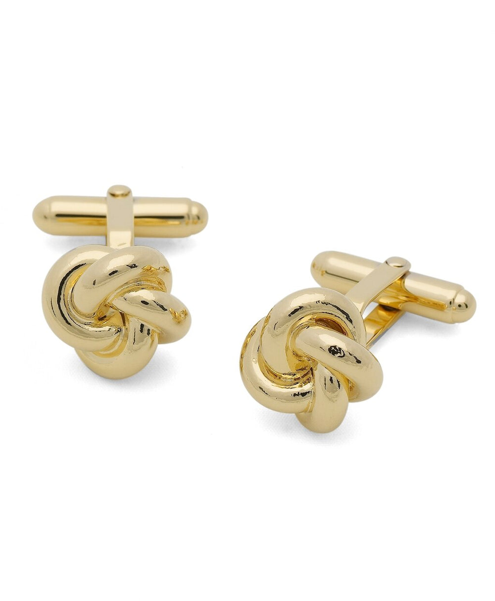Oversized Love Knot Cuff Links