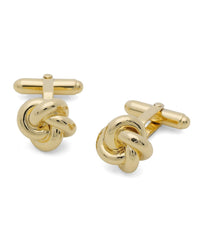 Oversized Love Knot Cuff Links