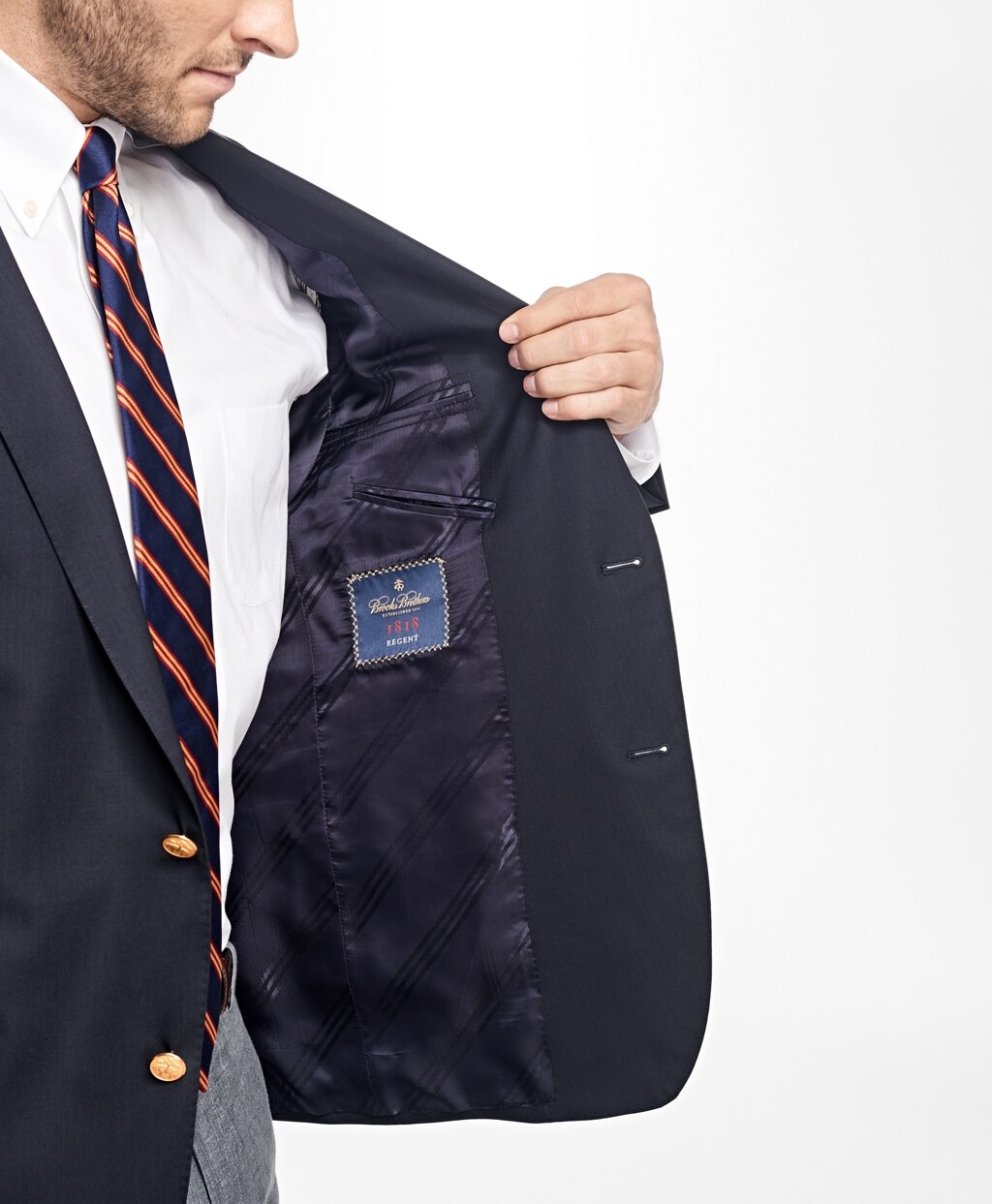 Regent Fit Two-Button 1818 Blazer