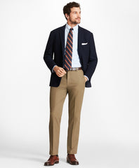 Regent Fit Textured Two-Button Blazer