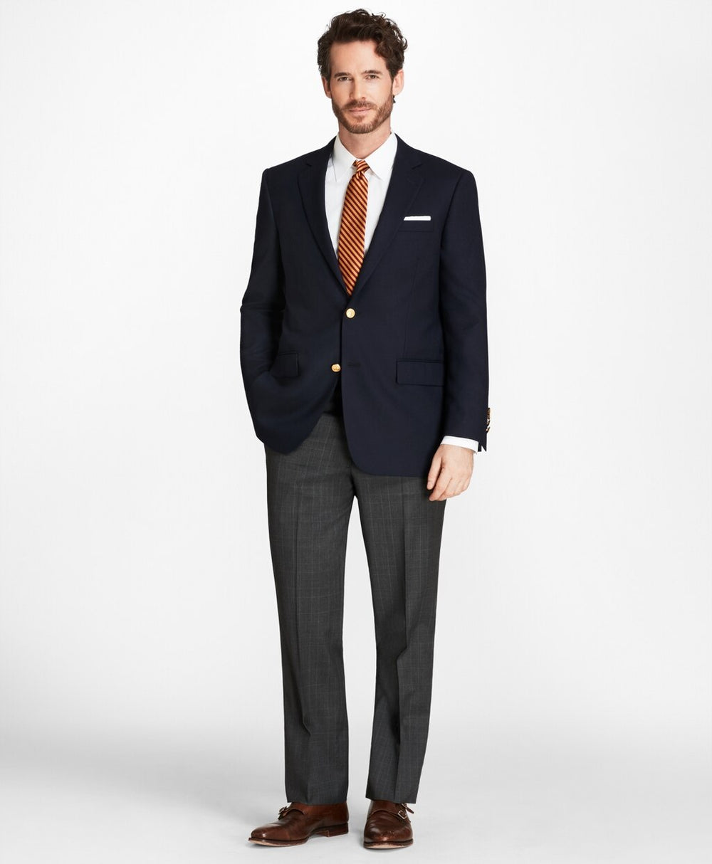 Madison Fit Doeskin Stretch Wool Blazer