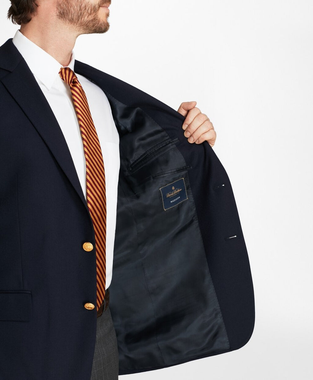 Madison Fit Doeskin Stretch Wool Blazer