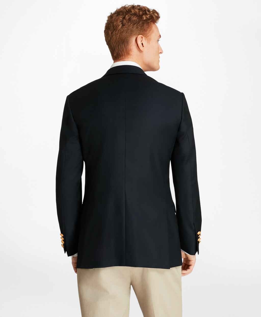 Country Club Milano Fit Saxxon™ Wool Two-Button Blazer
