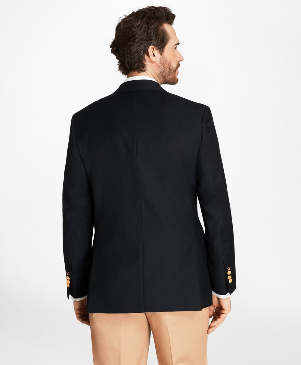 Country Club Regent Fit Saxxon™ Wool Double-Breasted Blazer