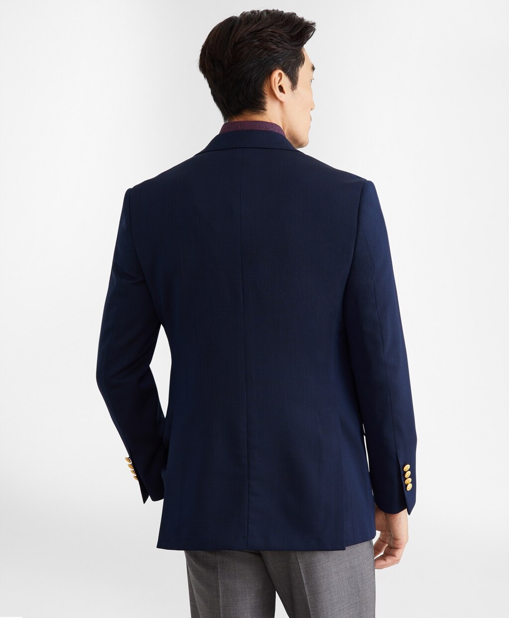 Regent Fit Two-Button Stretch Blazer
