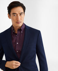 Regent Fit Two-Button Stretch Blazer