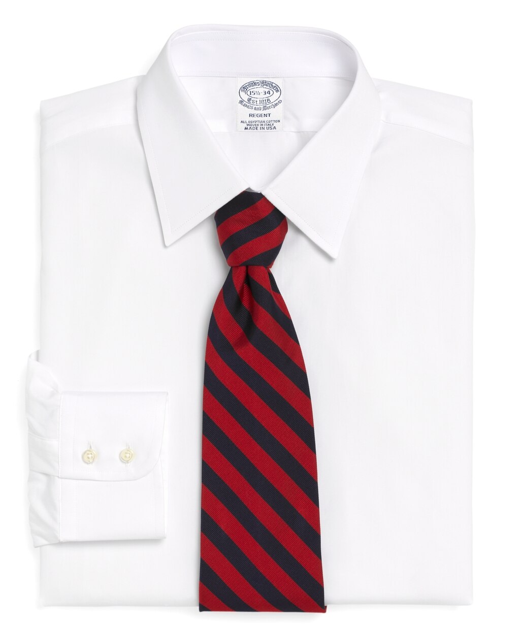 Regent Fitted Dress Shirt, Tennis Collar