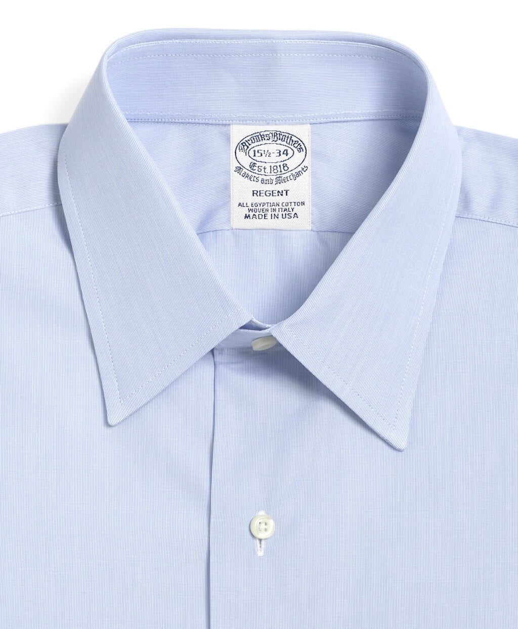 Regent Fitted Dress Shirt, Tennis Collar