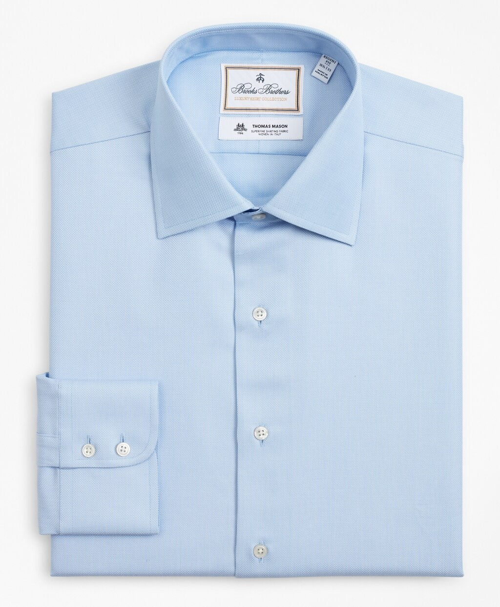 Luxury Collection Regent Fitted Dress Shirt, Franklin Spread Collar Dobby