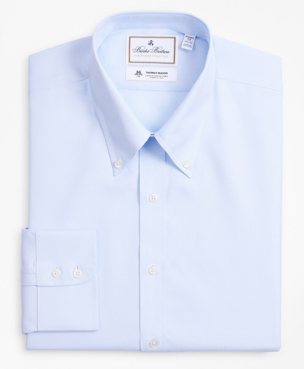 Luxury Collection Regent Fitted Dress Shirt, Button-Down Collar Dobby Links