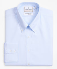 Luxury Collection Regent Fitted Dress Shirt, Button-Down Collar Dobby Links