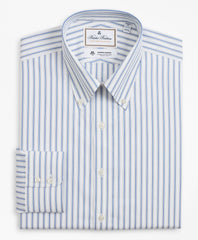 Luxury Collection Regent Fitted Dress Shirt, Button-Down Collar Stripe