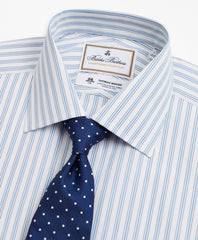 Luxury Collection Regent Fitted Dress Shirt, Franklin Spread Collar Outline Stripe