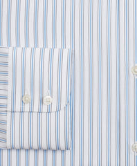 Luxury Collection Regent Fitted Dress Shirt, Franklin Spread Collar Outline Stripe