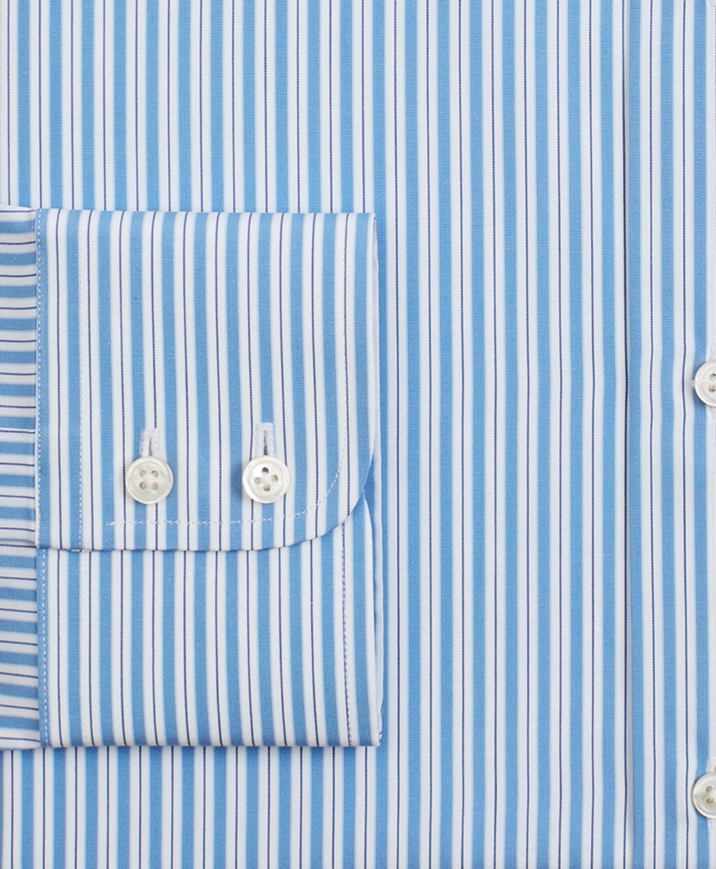 Luxury Collection Regent Fitted Dress Shirt, Franklin Spread Collar Pinstripe