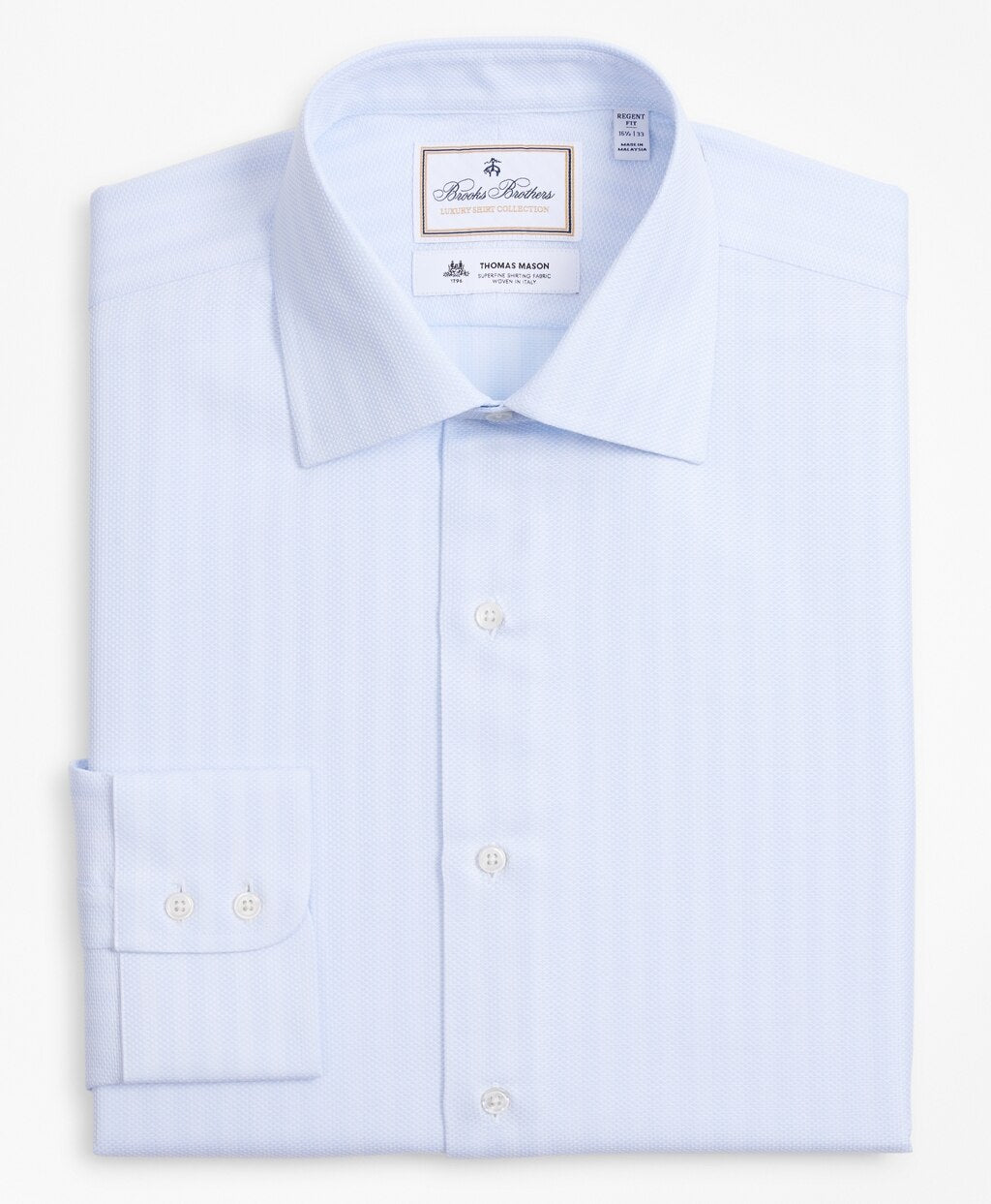 Luxury Collection Regent Fitted Dress Shirt, Franklin Spread Collar Stripe
