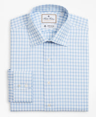Luxury Collection Regent Fitted Dress Shirt, Franklin Spread Collar Check