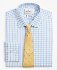 Luxury Collection Regent Fitted Dress Shirt, Franklin Spread Collar Check