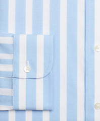 Stretch Milano Slim-Fit Dress Shirt, Non-Iron Bold Stripe