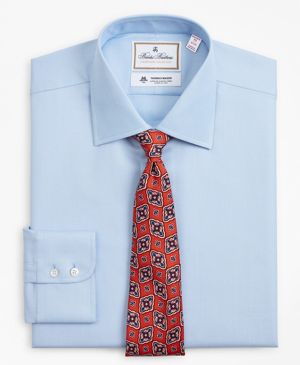 Luxury Collection Madison Classic-Fit Dress Shirt, Franklin Spread Collar Dobby