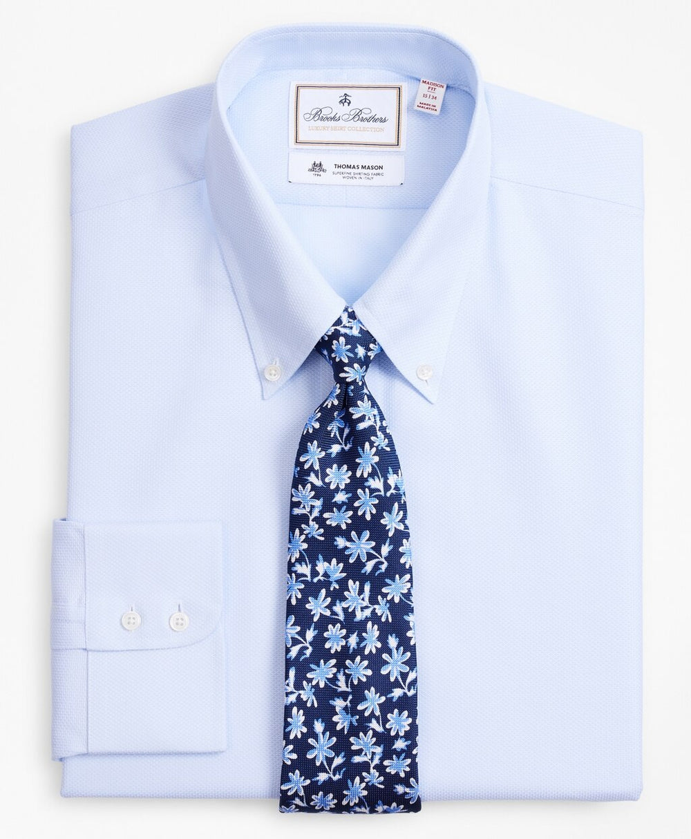 Luxury Collection Madison Classic-Fit Dress Shirt, Button-Down Collar Dobby Links