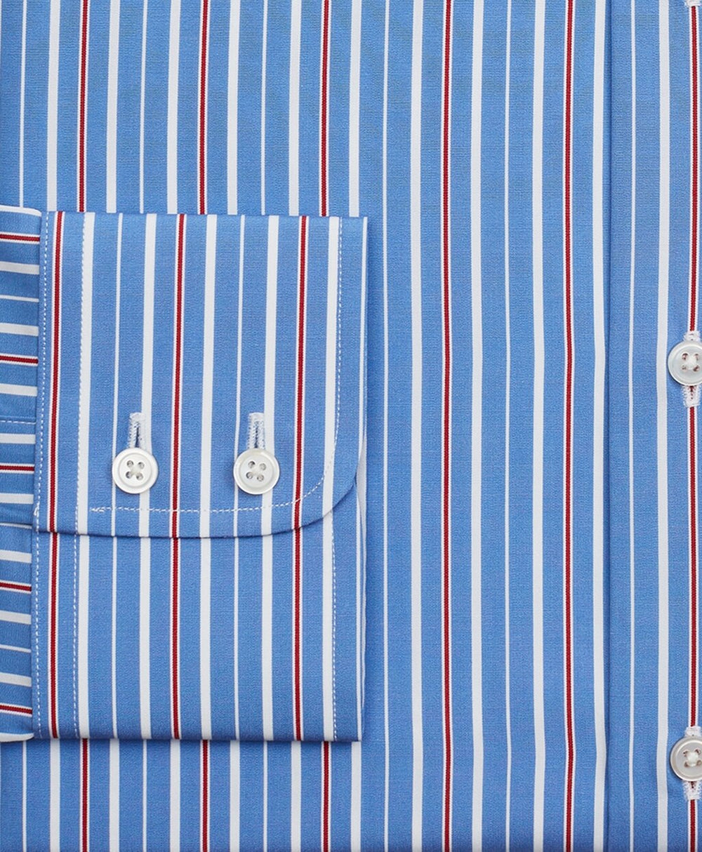 Luxury Collection Regent Fitted Dress Shirt, Franklin Spread Collar Multi-Stripe