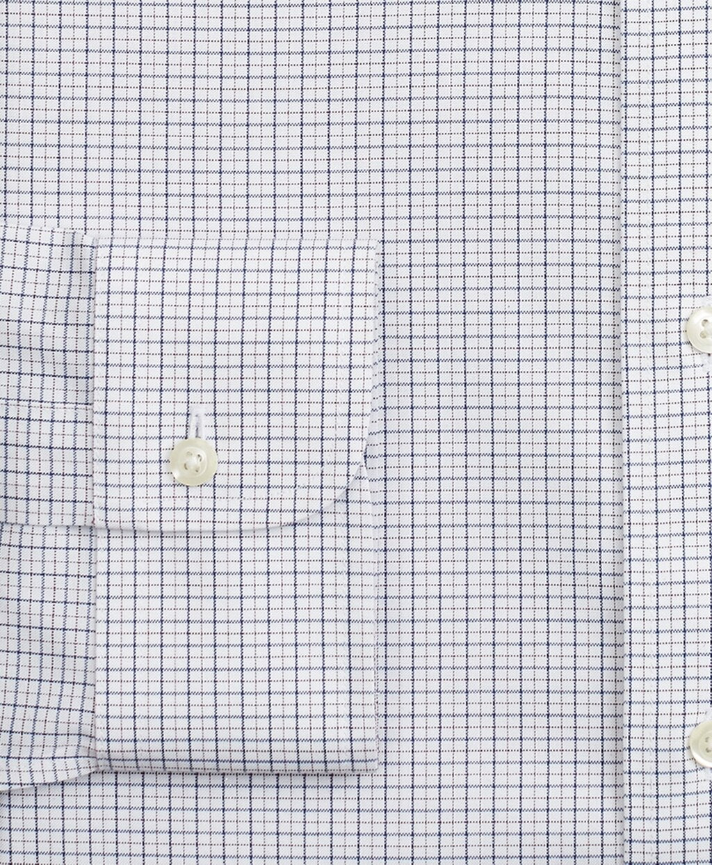 Stretch Madison Classic-Fit Dress Shirt, Non-Iron Grid Check