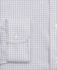 Stretch Madison Classic-Fit Dress Shirt, Non-Iron Grid Check