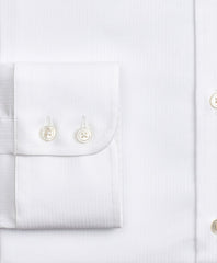 Luxury Collection Milano Slim-Fit Dress Shirt, Button-Down Collar Self-Stripe