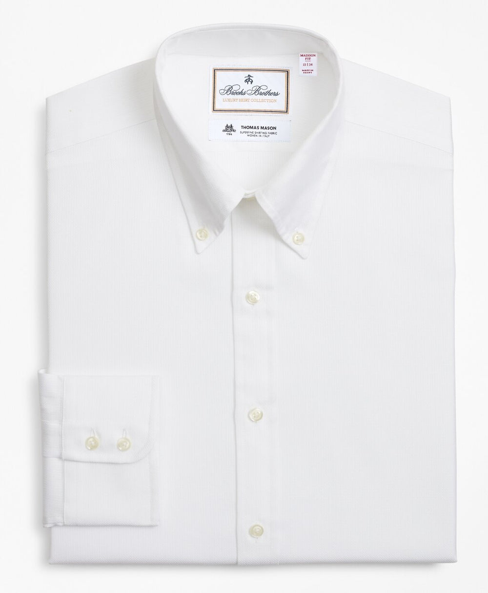 Luxury Collection Madison Classic-Fit Dress Shirt, Button-Down Collar Textured