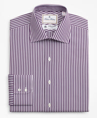 Luxury Collection Milano Slim-Fit Dress Shirt, Franklin Spread Collar Double-Stripe
