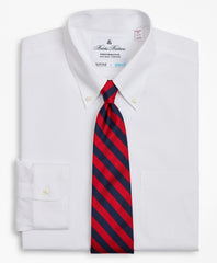 Madison Classic-Fit Dress Shirt, Performance Non-Iron with COOLMAX®, Button-Down Collar Twill