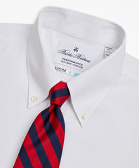 Regent Fitted Dress Shirt, Performance Non-Iron with COOLMAX®, Button-Down Collar Twill