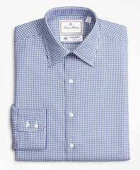 Luxury Collection Regent Fitted Dress Shirt, Franklin Spread Collar Gingham