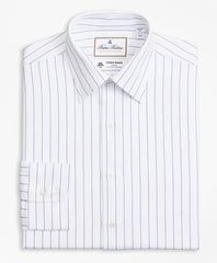 Luxury Collection Regent Fitted Dress Shirt, Franklin Spread Collar Pinstripe