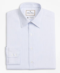 Luxury Collection Regent Fitted Dress Shirt, Franklin Spread Collar Textured Stripe