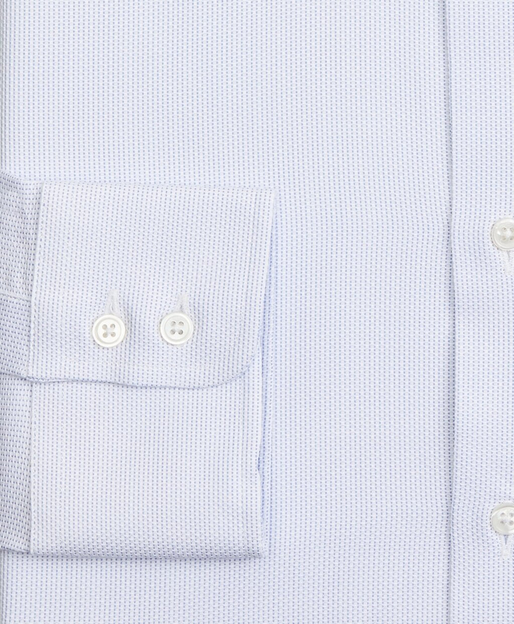 Luxury Collection Milano Slim-Fit Dress Shirt, Franklin Spread Collar Broken Stripe