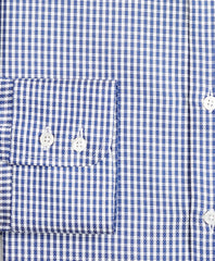 Luxury Collection Milano Slim-Fit Dress Shirt, Franklin Spread Collar Fine Gingham