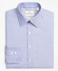 Luxury Collection Milano Slim-Fit Dress Shirt, Franklin Spread Collar Track Stripe